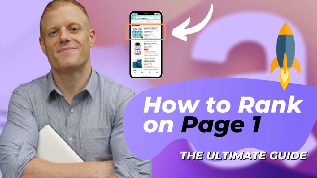 how to rank on page 1 amazon ultimate guide