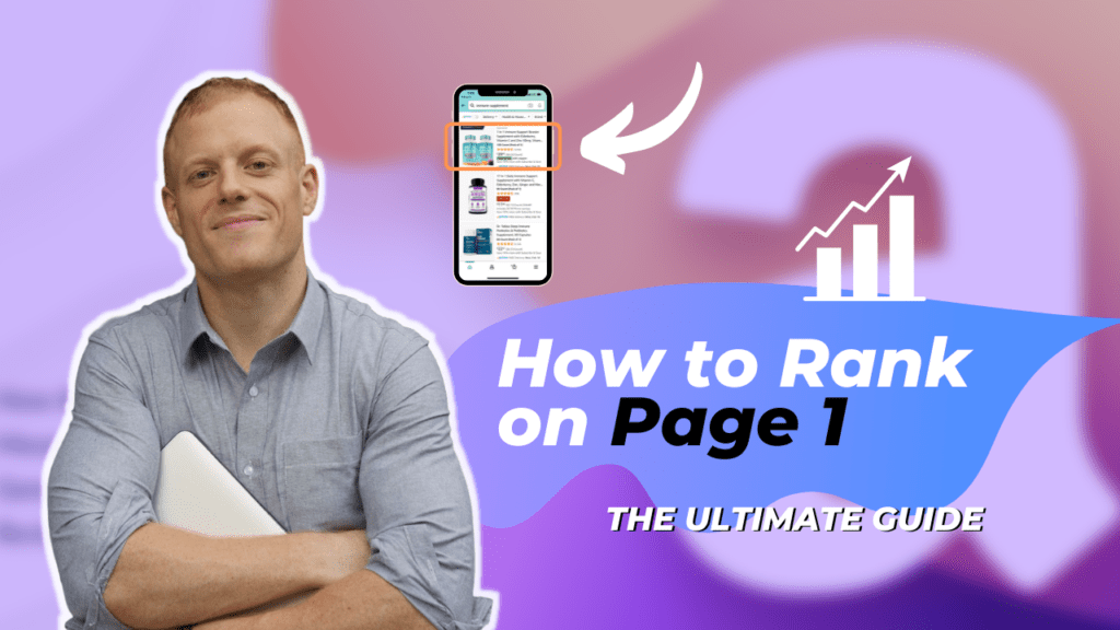 how to rank on page 1 on amazon ultimate guide