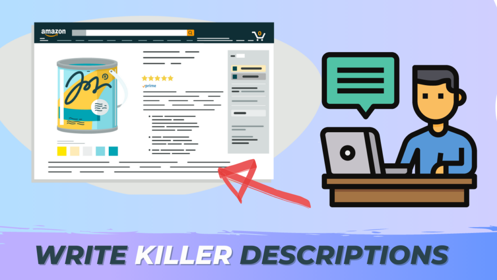 how to write amazon product descriptions