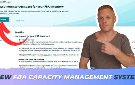 New FBA Capacity Management System Featured Image